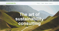 Desktop Screenshot of greendelta.com